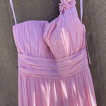 Madeline Gardner Formal Dress Women’s Sz 8 Pink Rose Long Dress MoriLee NWT Photo 0