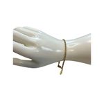 Sarah Coventry signed tennis bracelet clear rhinestone Gold Photo 4