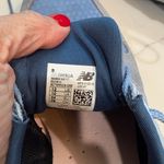 New Balance  696 blue suede & nylon athletic shoes Photo 2