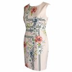 Vince Camuto Vince‎ Camuto Sleeveless Floral Sheath Dress Business Career Elegant Photo 1