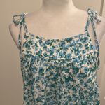 Entro  Floral Tie Strap Tank Sz M Photo 2