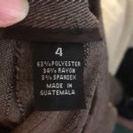 🔹4 for $30 TAILOR by B Moss Dress Pants, size 4 Brown Photo 5
