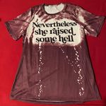 Misook “nevertheless she raised some hell” tee Photo 0