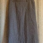 Ann Taylor  Wool Long Skirt Women Size 2 Brown Pencil Formal Wear Clothing Photo 0