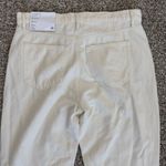 Loft  NWT High Rise Full length Straight Jeans In Popcorn Size 28 Photo 8