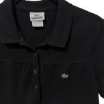 Lacoste Black Polo Pique Short Sleeve Shirtdress EU 40 M/8 Photo 1