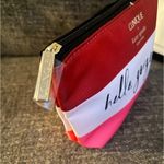 Kate Spade Clinique x  “hello, gorgeous” Travel, Makeup Bag, Red, Pink Photo 5