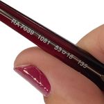 Ralph Lauren RA7039 acetate cat eye glasses Red Photo 6