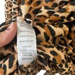 Frame  Smocked Cheetah Blouse in Camel Multi Photo 7