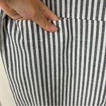 SheIn Grey White Striped Baggy Wide Leg Jumpsuit Overalls Size XL/12 Photo 5