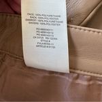 Wilfred ARITZIA  The Melina High Waisted Vegan Leather Pants Taupe Size 8 Tall Photo 14