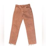Pilcro Anthropologie  Vintage Straight Jeans 27P EUC Rust Orange Streetwear Photo 8