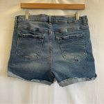 Kensie  The High Rise Short Vintage Luxe Womens Size 12 Roll Up Cuff Distressed Photo 2