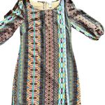 Anthropologie  Francesca’s Birdcage Aztec Print Dress Size Small Photo 2
