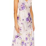 Free People  Warm Hearts Midi Dress in Ivory Combo Photo 1