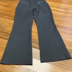 DKNY  Womens Gray Flare Pants Zipper Pockets Stretch Size‎ 10 Workwear Career Photo 2
