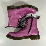Dr. Martens 1460 Pink Glittery Combat Boot Women’s Size 7 Photo 2