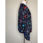 Koret Sport Black Jacket w Fashion Motif Shoes Mannequin Purse Mirror Sz Medium Photo 3