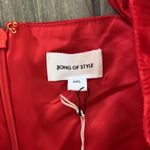 Song of style Knox Midi Dress in Scarlet Red Size XXL Photo 2