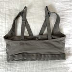 MGY Studio Strappy Corset Style Sports Bra Gray Size S Photo 2