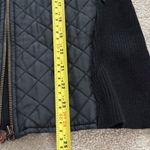 J. McLaughlin Quilted Knit Jacket Black/Gray Photo 6