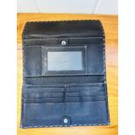 Fendi Dark Brown Selleria Leather Continental Wallet Dark Brown Pre-owned Photo 7