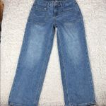 Flamingals NWOT'S Women's Wide Legged, Straight Jeans, Size Small Blue Photo 0