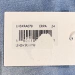 Frame New Le High Skinny Jeans High Rise Raw Edge Stretch Denim Europa Photo 14