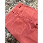 Mother Denim The Patch Pocket Roller Fray Wide Photo 4