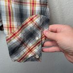 Shyanne Womens Plaid Cotton Pearl Snap Western Button Down Shirt 2X Photo 4