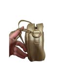 Badgley Mischka  Gold Camera Bag Cross‎ Purse Handbag Vegan Leather Studio Photo 5