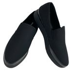 NEW Donald J Pliner Shoes Women's 9.5 Meg Stretch Black Slip‎ on Platform Flats Photo 4