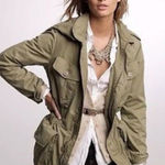 J. Crew Boyfriend Fatigue Military Parka utility Jacket S Green Photo 0