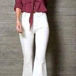 J Brand J. Brand Bailey Flare Leg Jean in White Photo 2