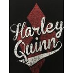 Batman Women's Juniors Graphic Print Sweatshirt Harley Quinn Ringer Size M Size M Photo 3