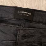 Black Orchid  bell bottom frayed jeans Photo 3