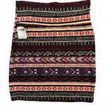 Charlotte Russe NEW  Women's Mini Skirt Medium Multicolor Abstract Cotton Stretch Photo 0