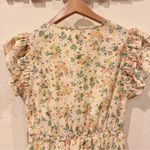 Lost + Wander  Earth Angel Cottage Mini Dress in Yellow Floral Size Small NWT Photo 5