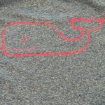 Vineyard Vines  Performance Top Women’s Pink Whale Heather Blue Large Photo 1