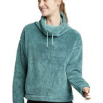 Champion C9 By Women Small Fleece Pullover Aqua Tonic Green Jacket Cozy Comfy Photo 0