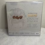 NEW Scünci Scrunchie Style Box Gift Set of 6 Count Holiday Yellow Photo 1