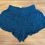 American Eagle High Waist Blue Flowy Hippie Shorts Photo 1