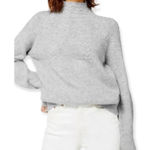 Topshop Gray Cable Knit Sweater Photo 0