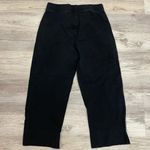 Bold Spirit Black w/White Stripe Pull On Elastic Waist Capri Leggings Size Small Photo 1