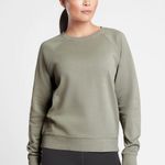 Athleta NWOT  Olive Green Crew Shirt Photo 0