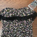 Kona Sol NWT  Crochet Bandeau Floral One Piece Swimsuit Size Small NEW WITH TAGS Photo 7