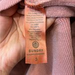 Sundry  Pink Leopard Print Pullover Sweatshirt Size 3 Large Crewneck Photo 4