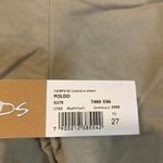 MET Chino & Friends women's size 27 tapered & pleated button fly pants 30x28 Photo 6