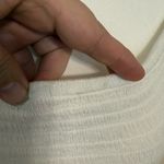 Roxy  Lovers Marshmallow Dress Large Smocked Off the Shoulder Maxi Ruffled Lace Photo 4