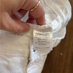 Eileen Fisher White Denim Straight Leg Low Rise Jeans, Size 4 (US) Photo 6